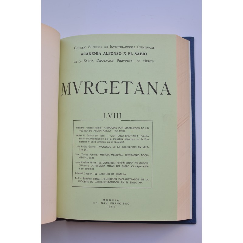 Murgetana. Del n ºLVI (1979) al LX (1980)