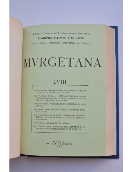Murgetana. Del n ºLVI (1979) al LX (1980)