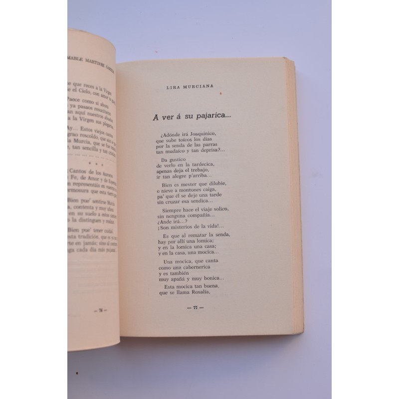 Lira murciana. La poesía del alma del pueblo