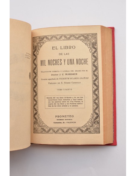 El Libro de las Mil noches y Una Noches. Tomo V y Tomo VI