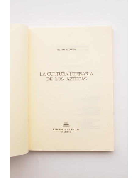 La cultura literaria de los aztecas