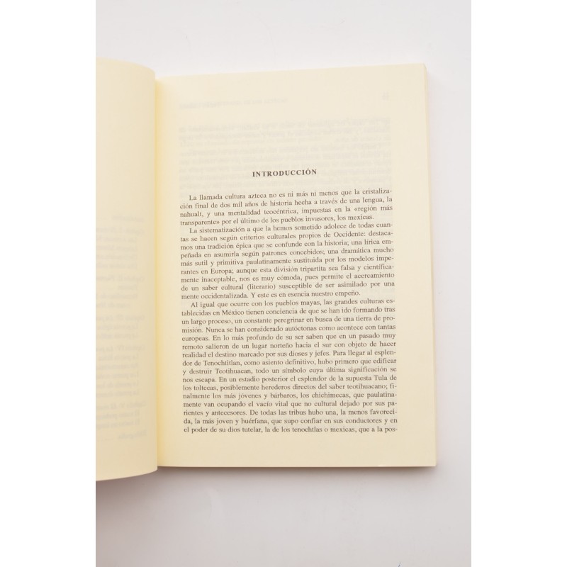 La cultura literaria de los aztecas