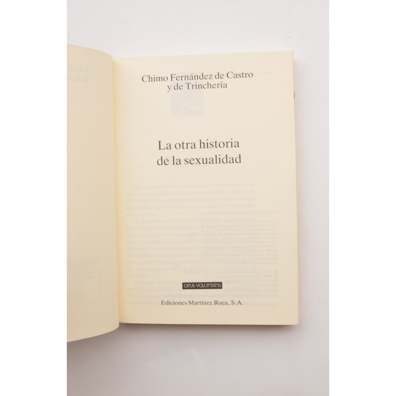 La otra historia de la sexualidad