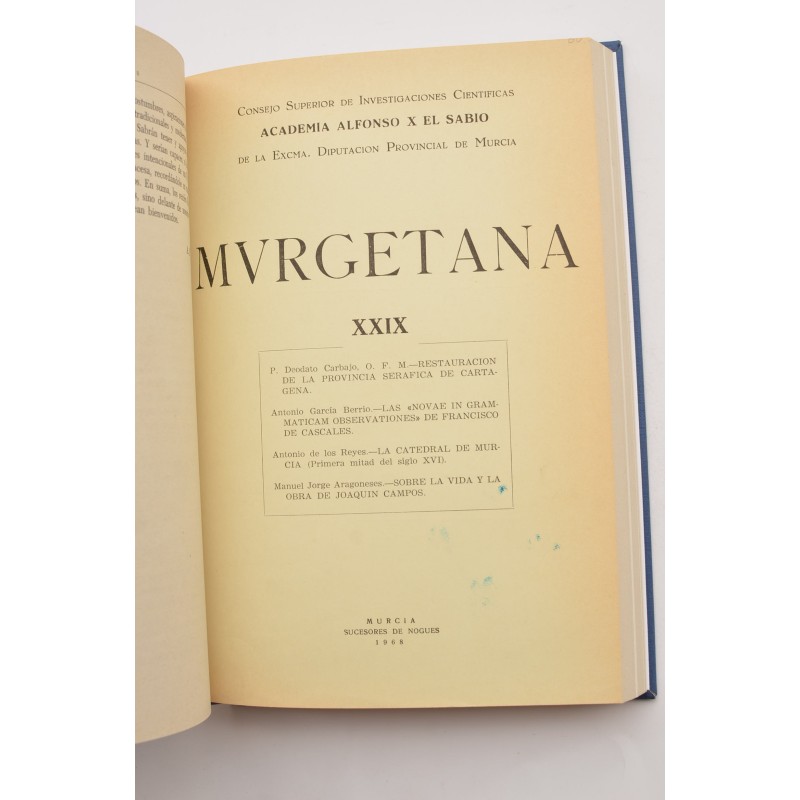 Murgetana. Del n ºXXVI (1966) al XXX (1969)