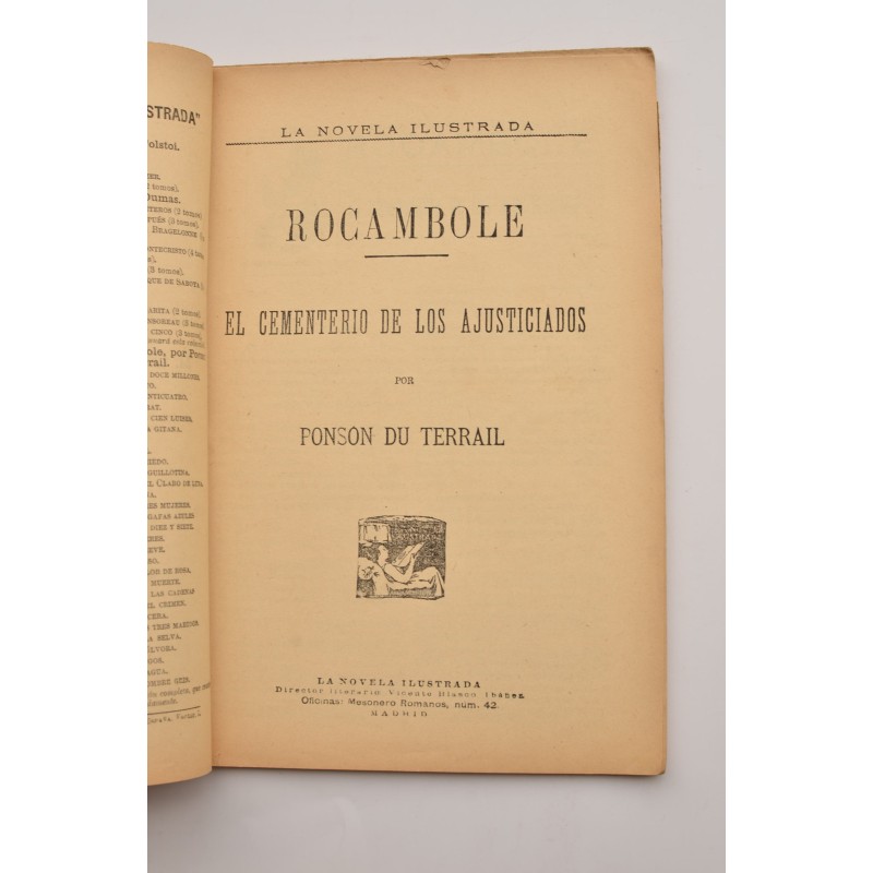Rocambole. El cementerio de los ajusticiados