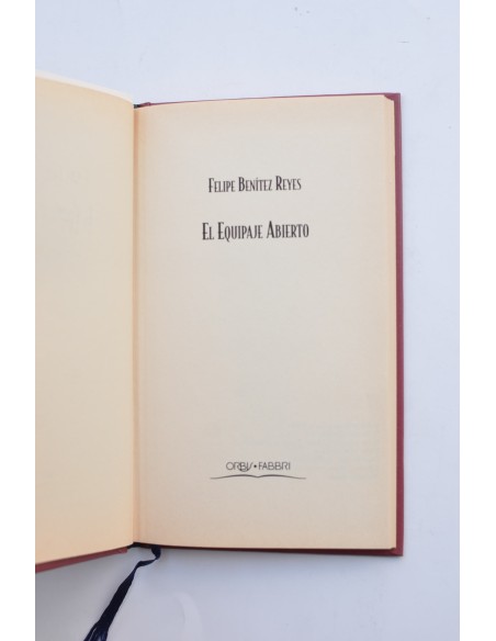 El equipaje abierto