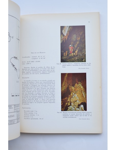 Comunicación sobre el Carst en la provincia de Murcia. nº 2 1974 - 1976. Revolcadores