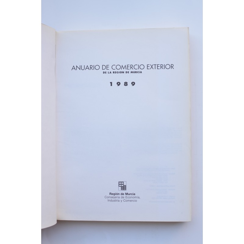 Anuario de Comercio Exterior de la Región de...