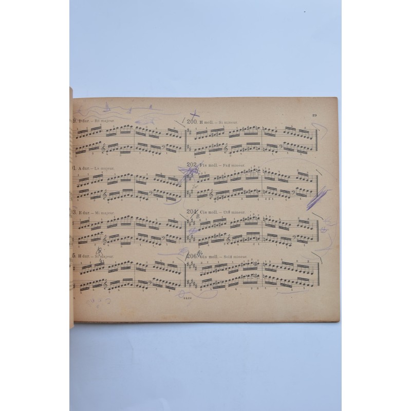 Collection d'exercices de gammes et de passages...
