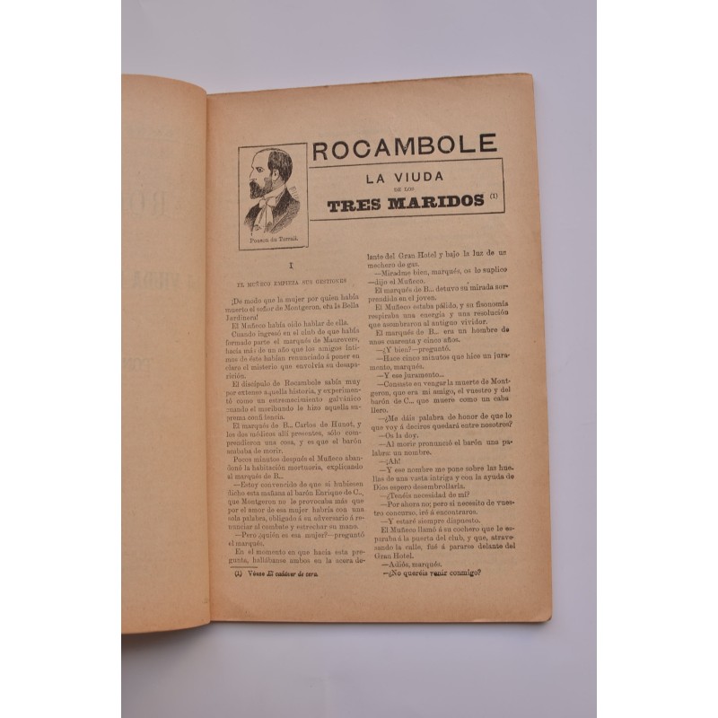 Rocambole. La viuda de los tres maridos