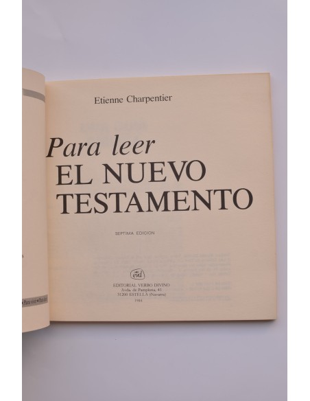 Para leer el Nuevo Testamento
