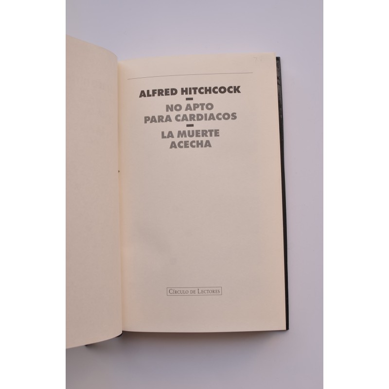 No apto para cardiacos. La muerta acecha