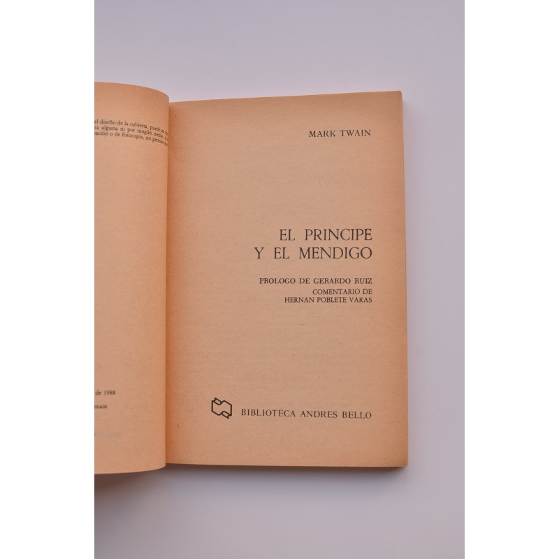El príncipe y el mendigo