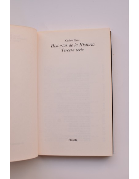 Historias de la historia. Tercera serie