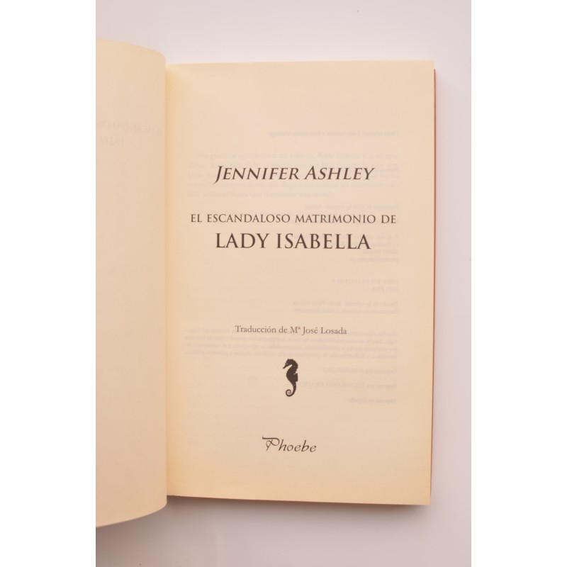 El escandaloso matrimonio de lady Isabella