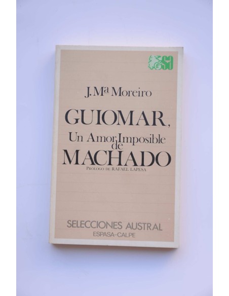 Guiomar, un amor imposible de Machado