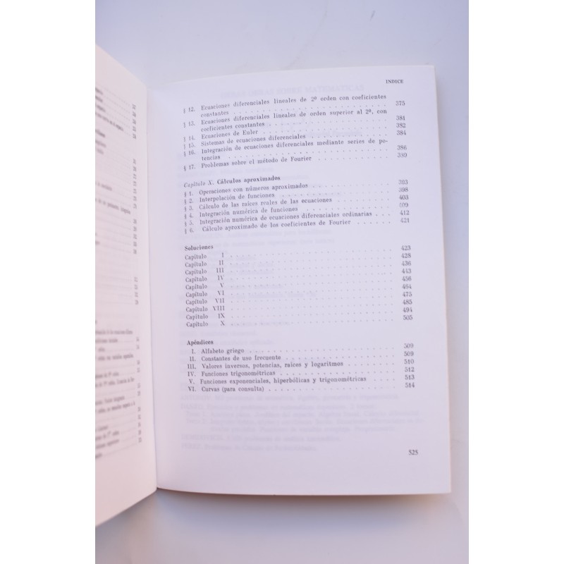 Problemas y ejercicios de análisis matemático