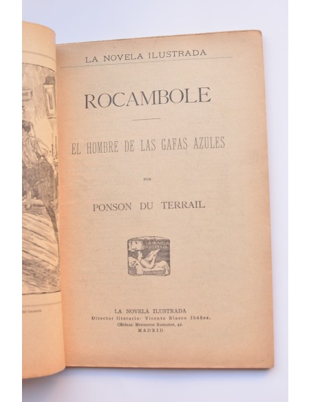 Rocambole. El hombre de las gafas azules