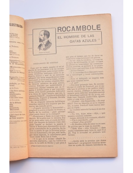 Rocambole. El hombre de las gafas azules