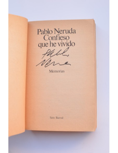 Confieso que he vivido : memorias