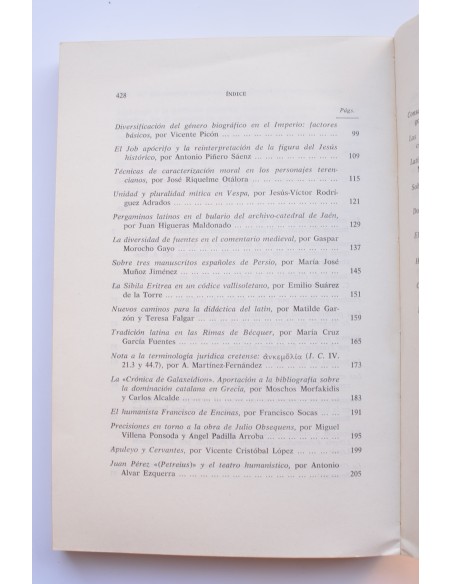 Unidad y pluralidad en el mundo antiguo. II. Comunicaciones