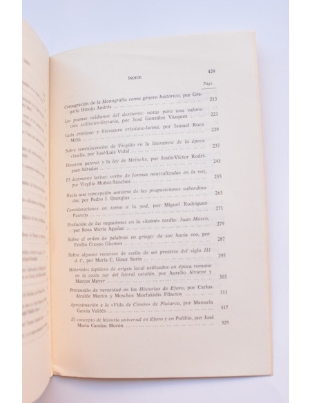Unidad y pluralidad en el mundo antiguo. II. Comunicaciones