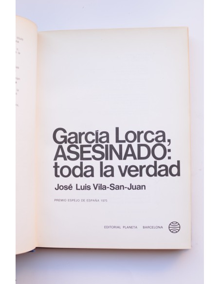 García Lorca, asesinado : toda la verdad