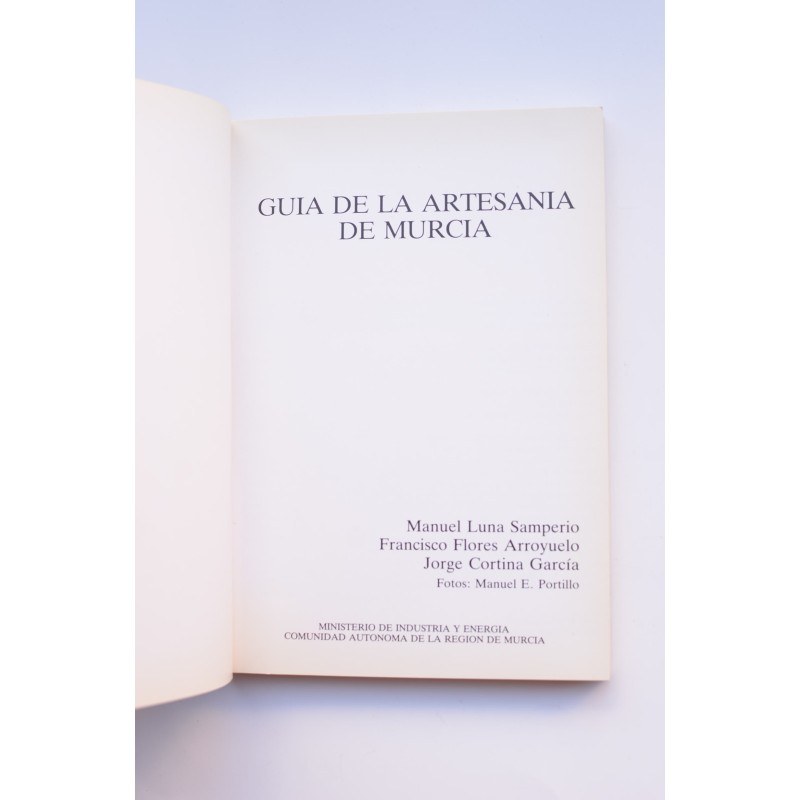 Guía de la artesanía de Murcia