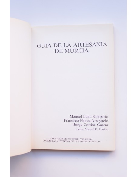 Guía de la artesanía de Murcia