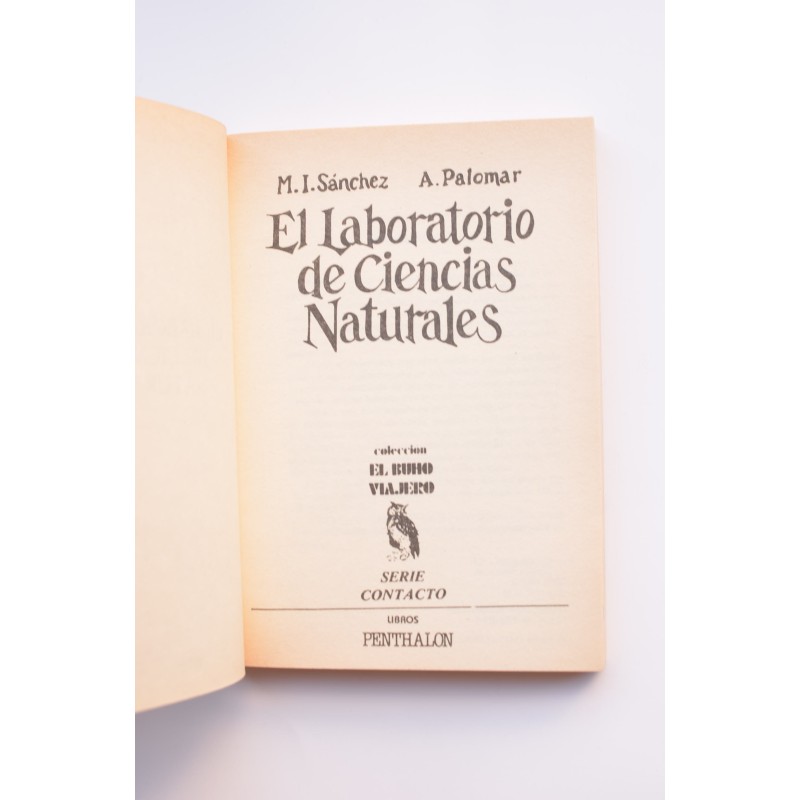 El laboratorio de ciencias naturales