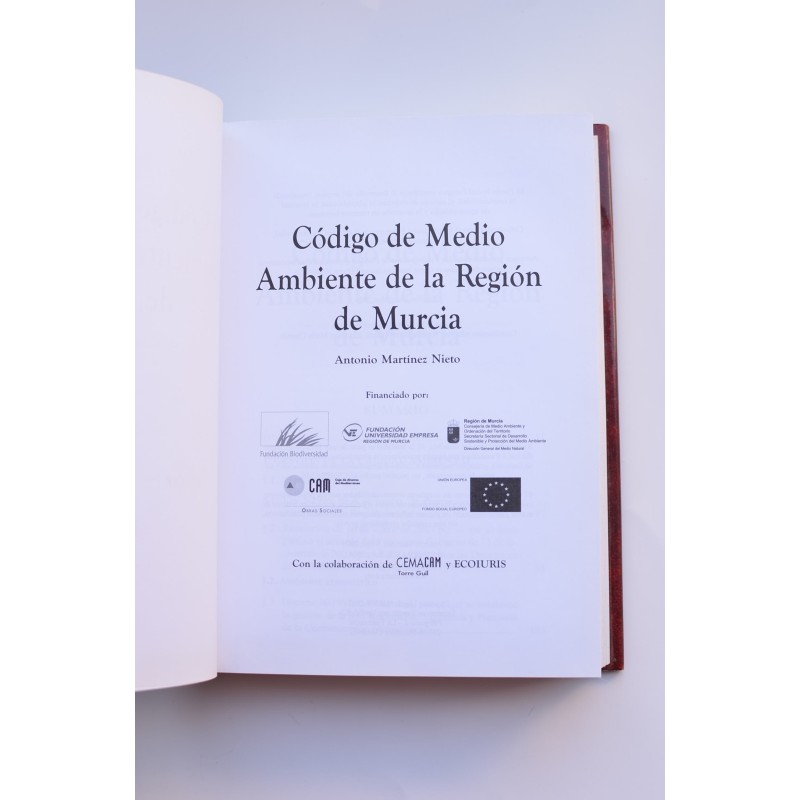 Código de Medio Ambiente de la Región de Murcia