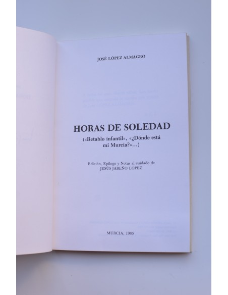Horas de soledad