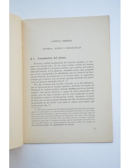 Capítulos escogidos de bioquímica general. Primer fascículo. Átomos, iones y moléculas