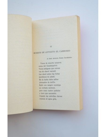Romancero gitano , Poema del cante jondo 