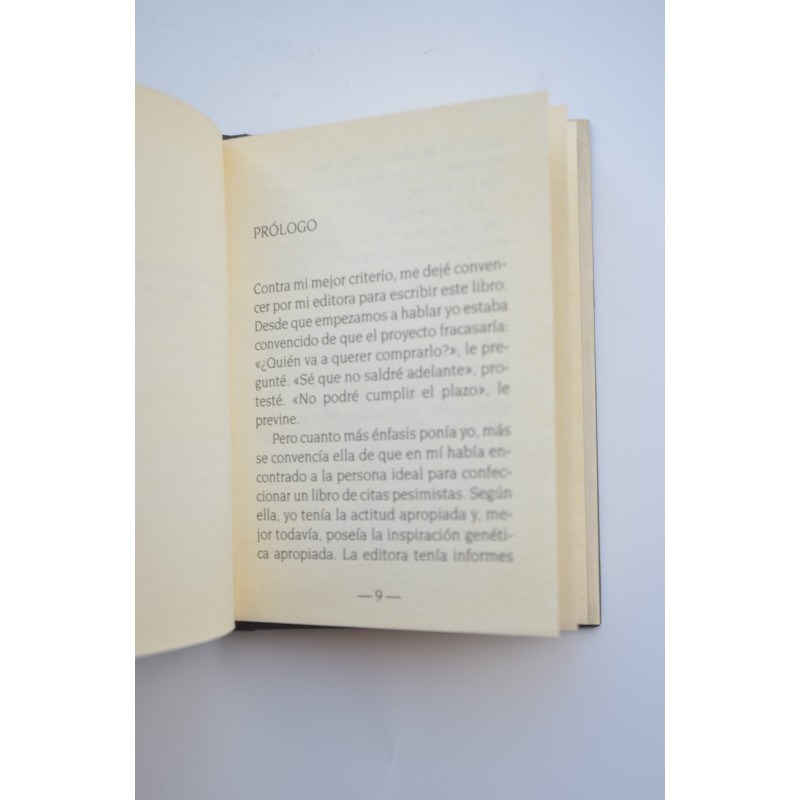 Manual del pesimista (espere lo peor)