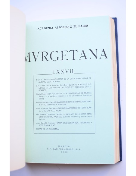 Murgetana. Del nº LXXVI (1988) al LXXX (1990)