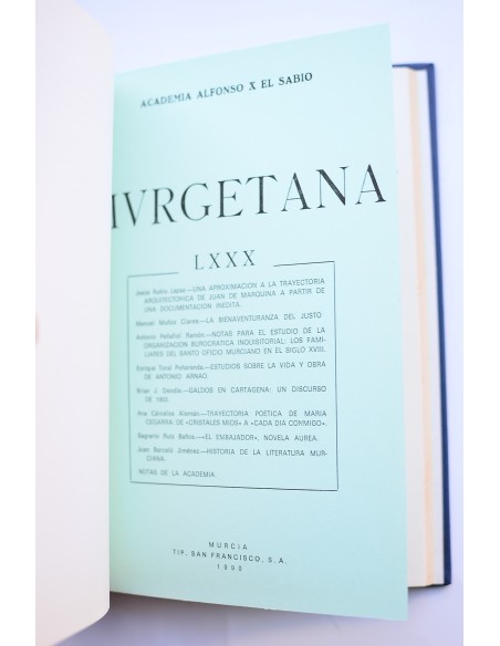 Murgetana. Del nº LXXVI (1988) al LXXX (1990)