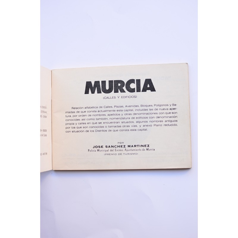 Murcia. Calles y edificios