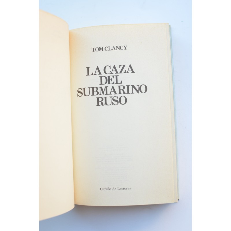 La caza del submarino ruso