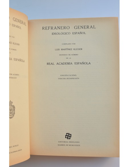 Refranero general ideológico español