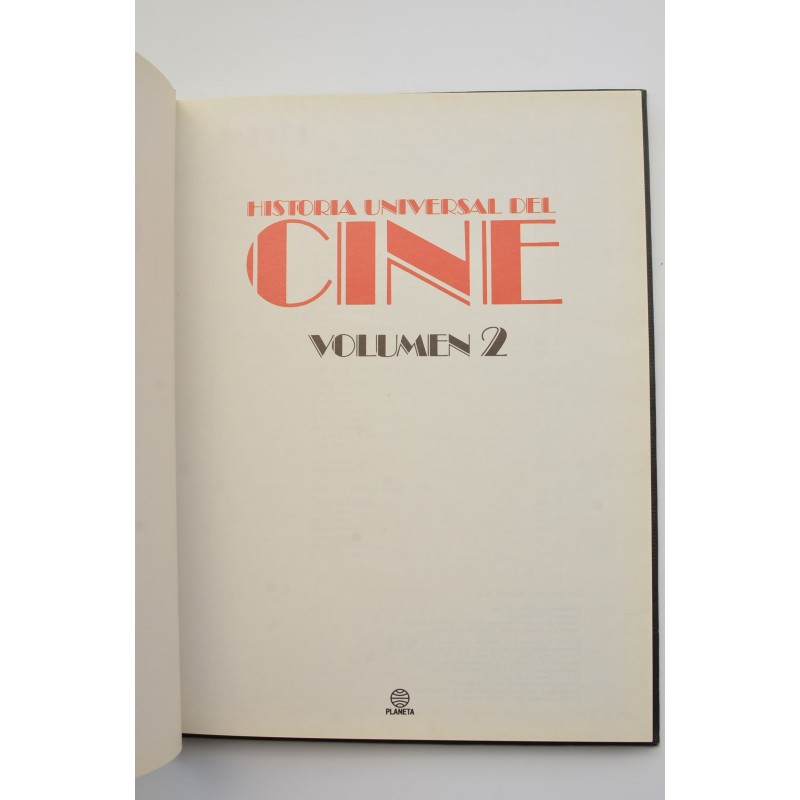 Historia universal del cine. Vol II.