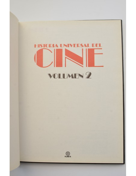 Historia universal del cine. Vol II.
