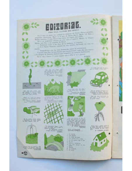 Piñón: revista infantil mensual. Año VI. nº 53. Mayo 1974