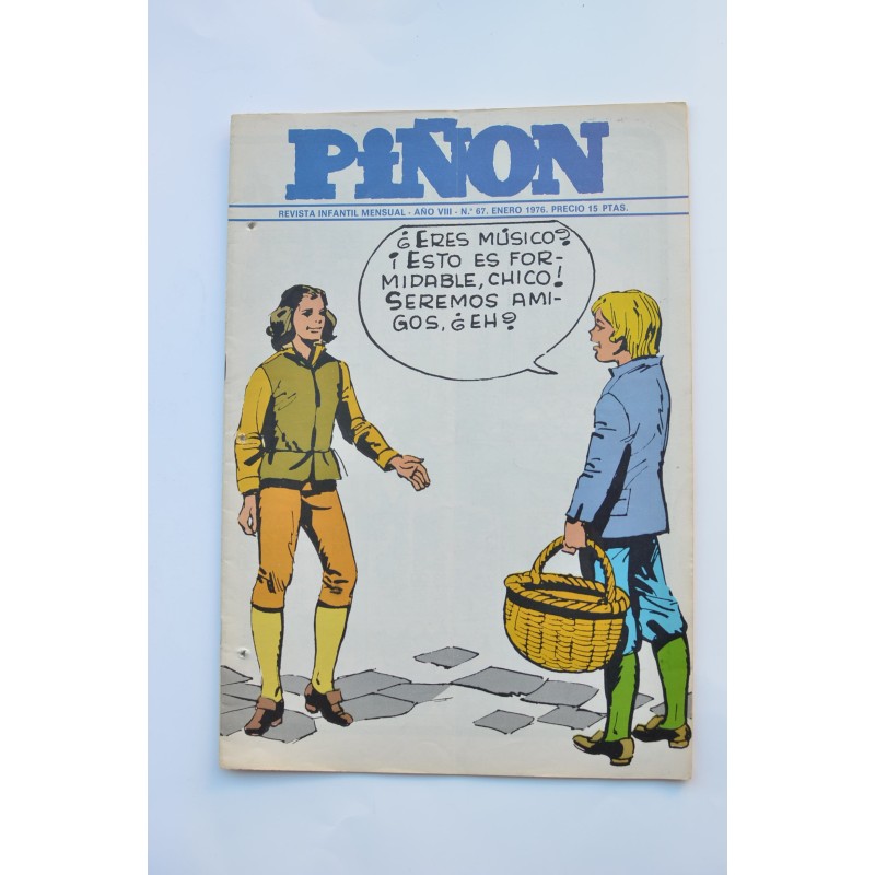 Piñón: revista infantil mensual. Año VIII. nº 67. Mayo 1976