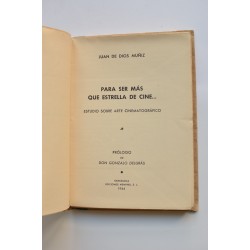 Para ser más que estrella de cine : estudio sobre arte... 2