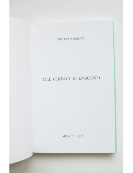 Del verbo y el ensueño