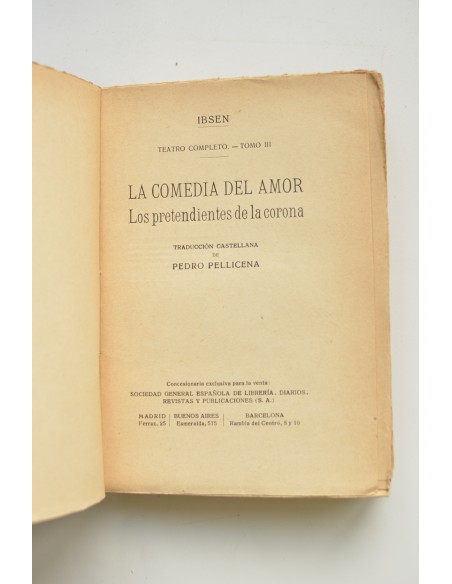La comedia del amor , Los pretendientes de la corona