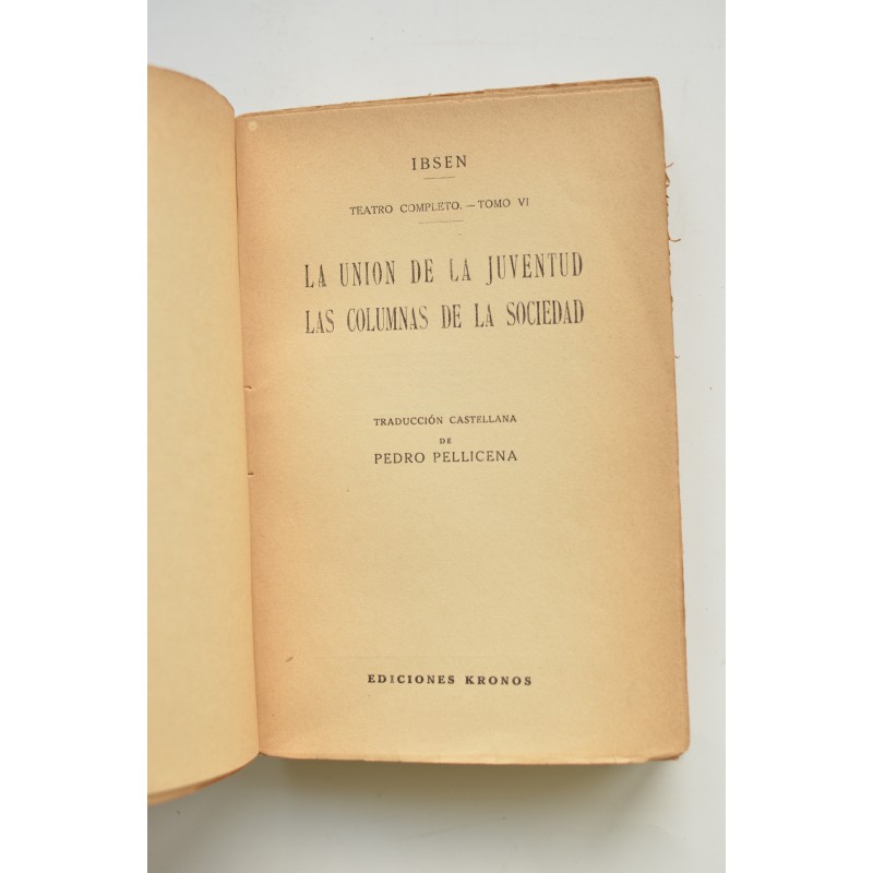 La unión de la juventud , Las columnas de la...