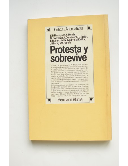 Protesta y sobrevive