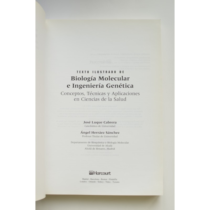 Texto ilustrado de biología molecular e...